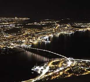 Tromso bei Nacht