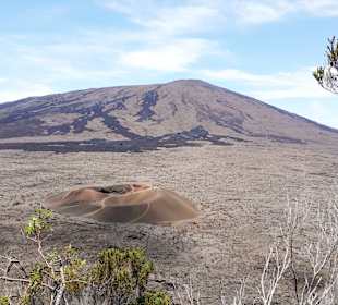 Wandern am Piton de la Fournaise