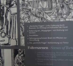 Folterwerkzeuge - Festungsmuseum