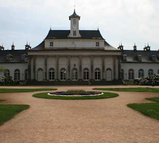 Schloss Pillnitz vom Park aus