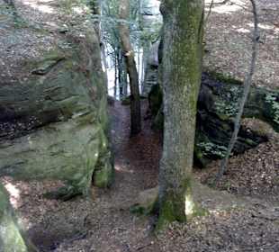 Teufelsschlucht / Müllertal in Luxemburg
