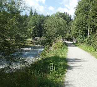 Bei einer Wanderung im Oytal bei Oberstdorf