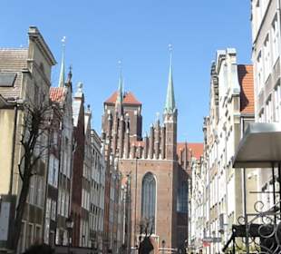 Die Frauengasse in der Danziger Rechtstadt