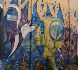 Künstler-Viertel Le Panier