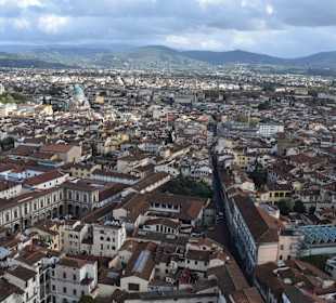 Ausblick von der Terrasse der Dom-Kuppel