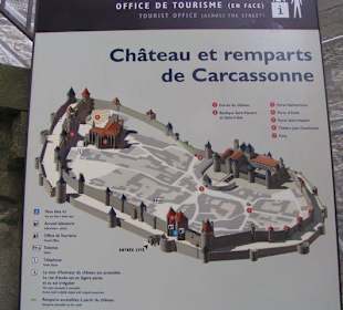 Burg von Carcassonne
