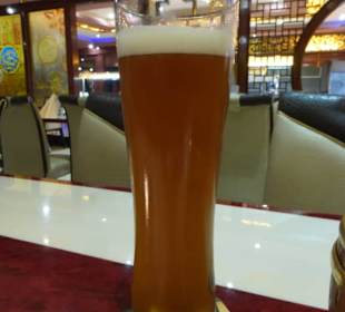 Zum Abendessen im Rest. Asia World, Schweinfurt