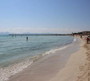 Strand Playa de Muro - Öffentlicher Strand