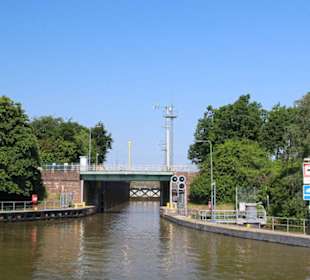 Einfahrt in die Obere Schleuse