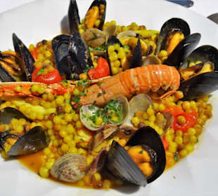 Fregula nach sardischer Art im Il Pescatore