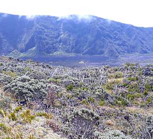 Wandern am Piton de la Fournaise