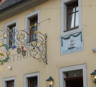 Der Gasthof zum Storch in der Luitpoldstraße 7 