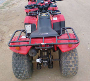 Quad nahe dem Hotel