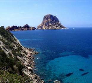 Es Vedra im Westen