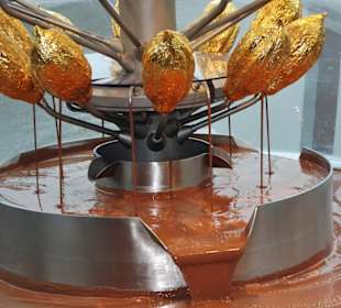 Der Schokoladenbrunnen im Museum