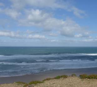 Am Strand von Monte Clérigo (Portugal Westküste)