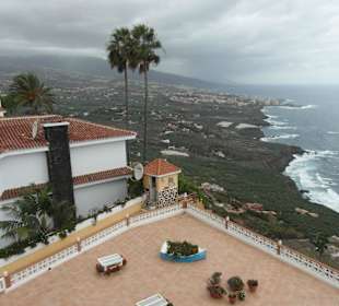 Blick von der Terrasse des Cafes