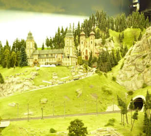 Schloss in den Bergen