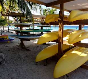 Boards und Kajaks im Verleih