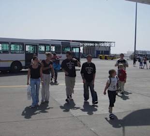 Rückflug/Flughafen Hurghada