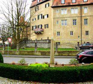 Seitenansicht vom Schloß