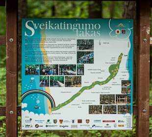 Der Gesundheitspfad in Smiltynė