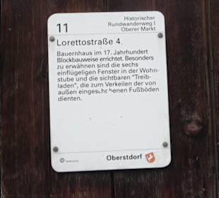 Bauernhaus Lorettastraße