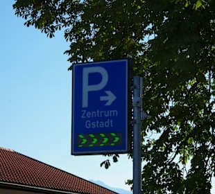 Parken schwer in der Ortschaft