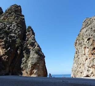 Ende der Wanderung in Sa Calobra.