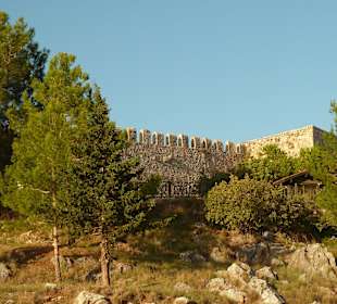 Burgmauer von Alanya