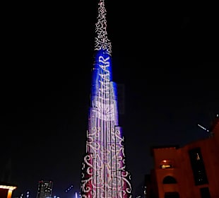 Dubai - Burj Khalifa am Abend