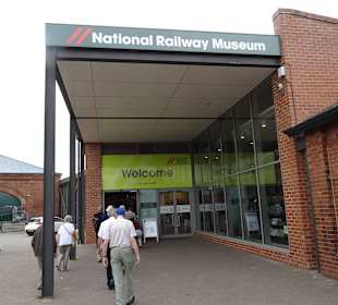Eingang zum National Railway Museum