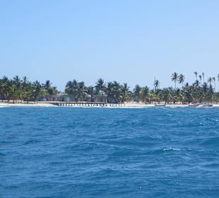 Vorbei an Traumstränden Richtung Saone