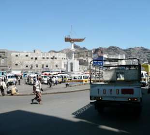 Der Marktplatz in Aden