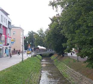 Silnica - rzeka płynąca przez Kielce