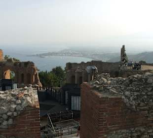 Vista dal Teatro greco