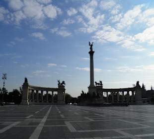 Der Heldenplatz.