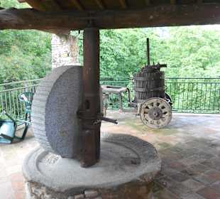 Alte Mühle am Ortsanfang von Aer