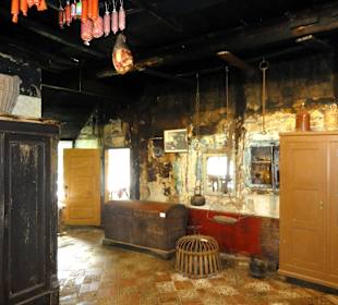 Diele des Rauchhauses