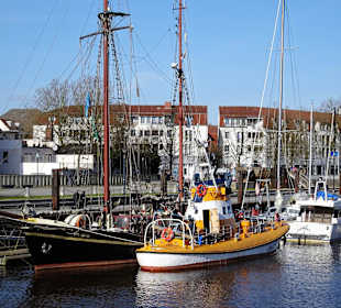 Das Ende des Winters im Museumshaven Vegesack