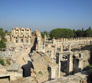 Antikes Ephesus - Impression Bibliothek