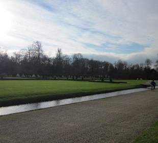 Schlosspark Schwetzingen im Winter