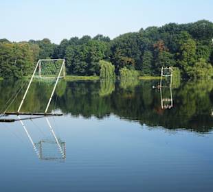 Der Außenmühlenteich im Harburger Stadtpark