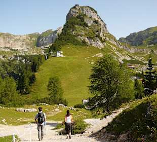Ausgangspunkt Rofan Bergstation
