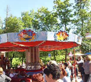 Festplatz zur Viehscheid in Bad Hindelang