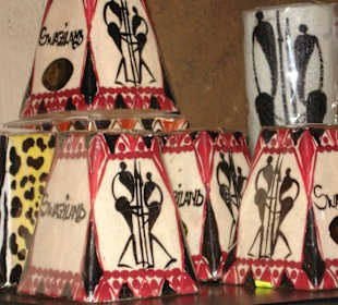 Kerzen mit traditionellem Motiv