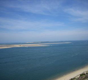 Vue sur le banc d'arguin