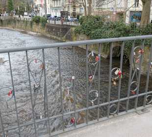 Bei einem Spaziergang entlang der Kaiserallee