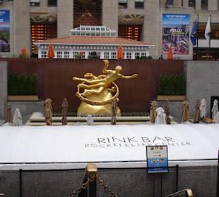 Restaurantbereich beim Rockefeller Center