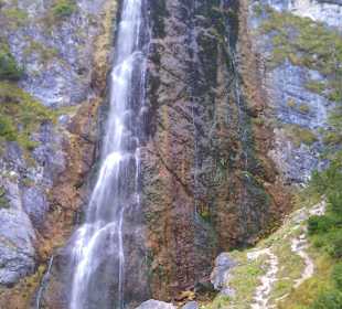 Dalfaz-Wasserfall im Rofan
